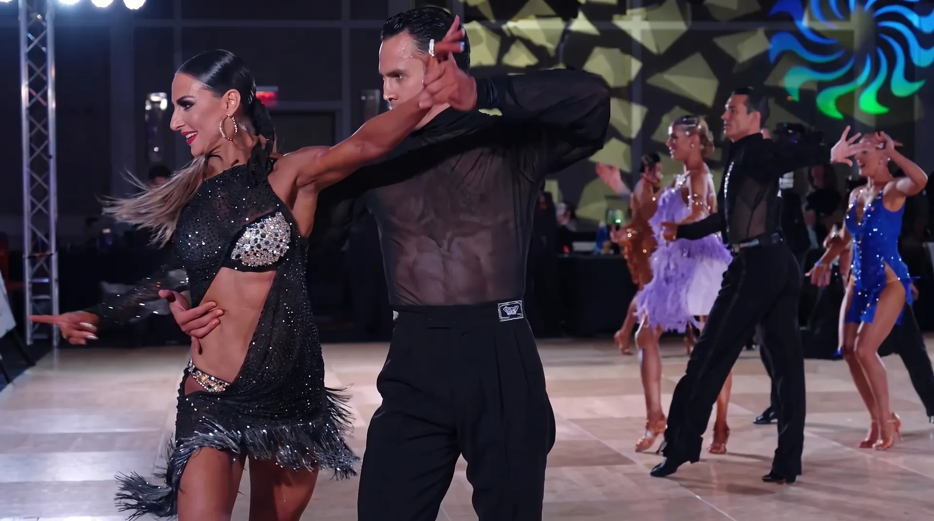 Dancers at Maryland Dancesport